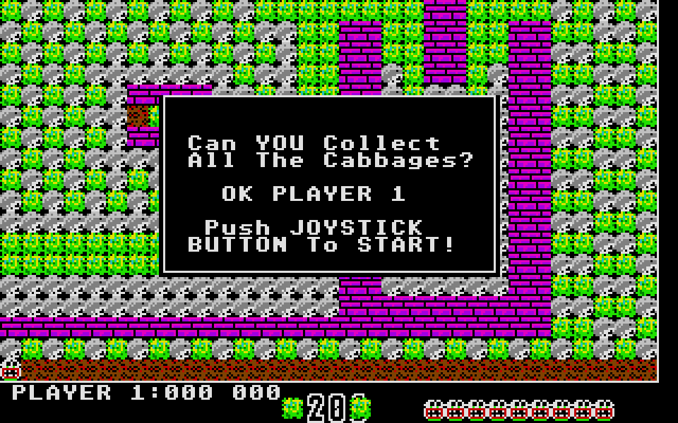 Stone-Age Deluxe atari screenshot
